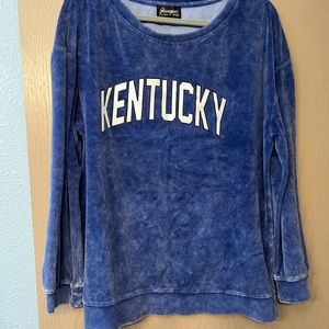 Kentucky velour size XL sweatshirt
